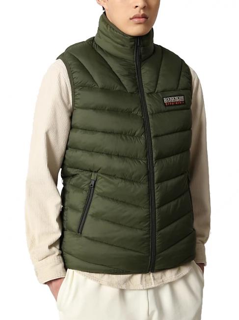 NAPAPIJRI AERONS V 2 Sleeveless jacket green depths - Sleeveless jackets for men