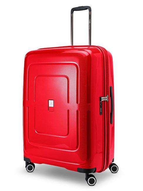 CIAK RONCATO CRUISE Large trolley, expandable Red - Rigid Trolley Cases
