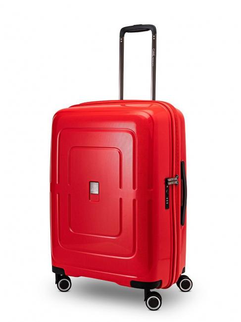 CIAK RONCATO CRUISE Medium trolley, expandable Red - Rigid Trolley Cases