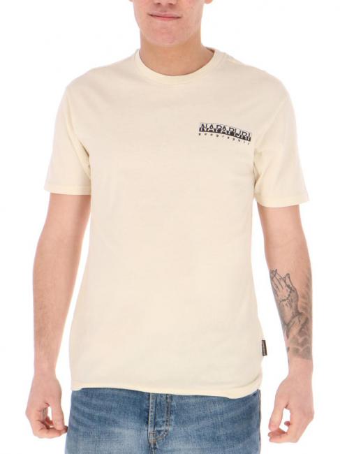 NAPAPIJRI S-LATEMAR Cotton T-shirt whitecap gray - T-shirt