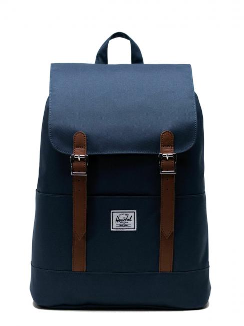HERSCHEL RETREAT SMALL 13 "laptop backpack navy tan - Backpacks & School and Leisure