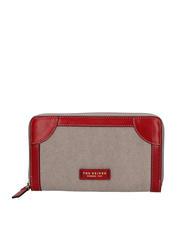 THE BRIDGE AUSTER Compact wallet natural / red currant abb. gold - Women&rsquo;s Wallets - 1