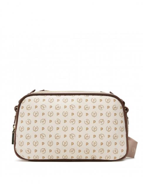 POLLINI HERITAGE  Camera bag with shoulder strap ivory / brown - Women’s Bags