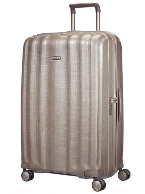 SAMSONITE LITE-CUBE Extra large trolley ivorygold - Rigid Trolley Cases