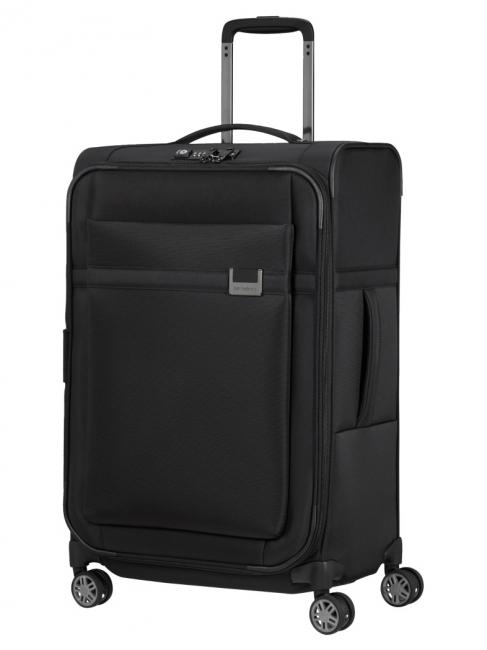 SAMSONITE AIREA Medium size trolley, expandable BLACK - Semi-rigid Trolley Cases