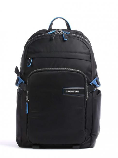 PIQUADRO RYAN 15.6 "laptop backpack, in recycled fabric Black - Laptop backpacks