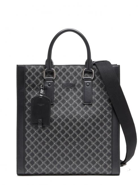 TRUSSARDI MONOGRAM Handbag, with shoulder strap blackmulti - Work Briefcases