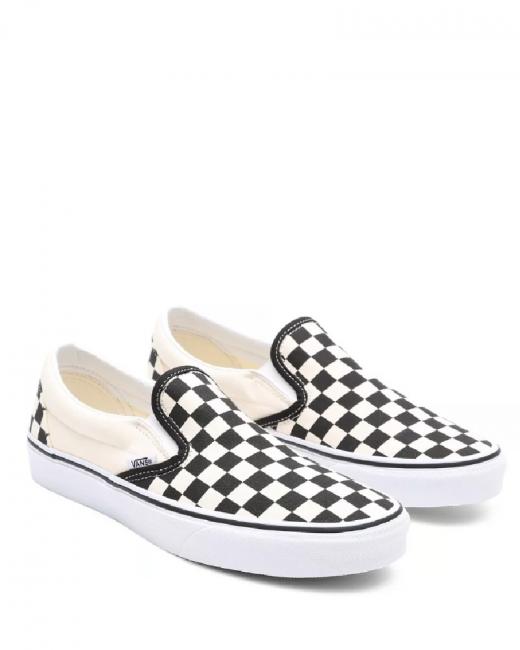 VANS CLASSIC  CLASSIC Slip on for women blk & whtchckerbo - Unisex shoes