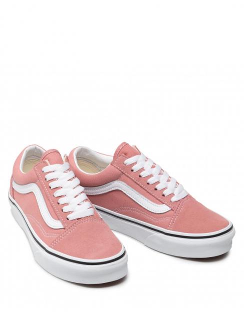 VANS OLD SKOOL  Canvas and suede sneaker rosette / true wh - Unisex shoes