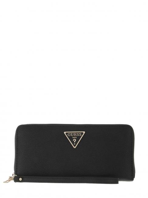 GUESS LAUREL Zip Around Wallet BLACK - Women’s Wallets