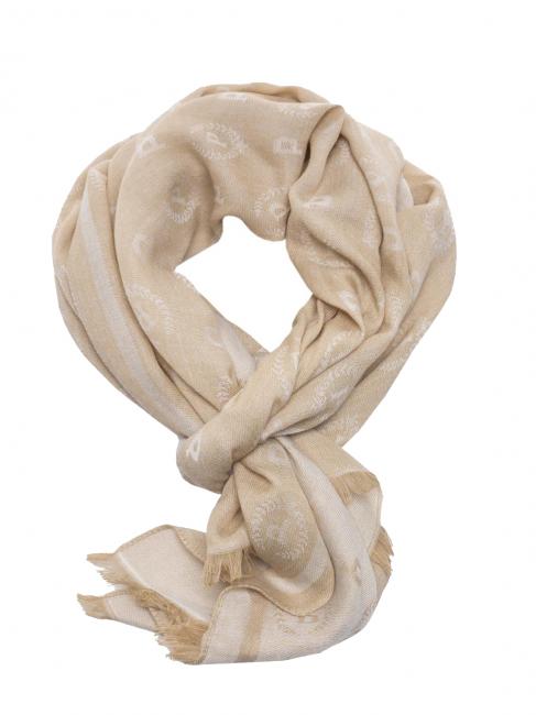 POLLINI sciarpa jacquard 180x50 Scarf natural - Scarves
