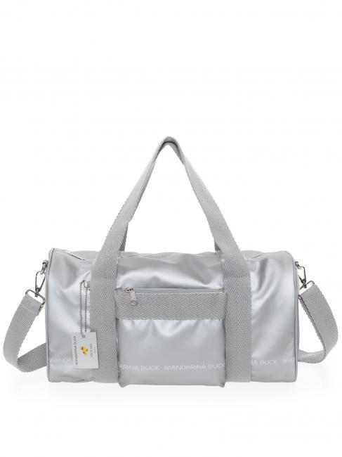 MANDARINA DUCK UTILITY Duffle bag with shoulder strap SILVER - Duffle bags