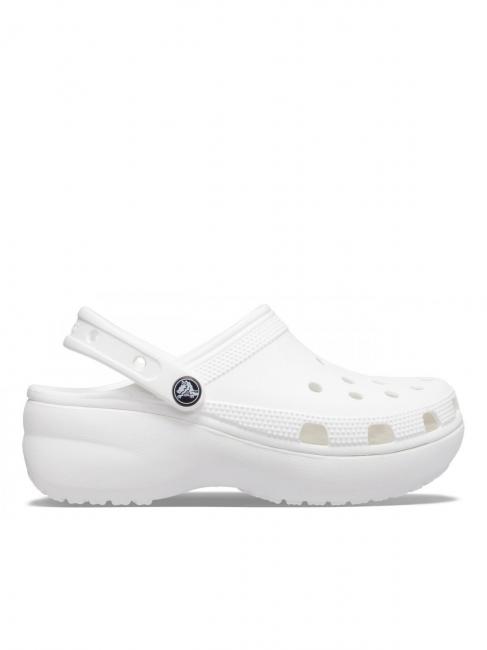 CROCS CLASSIC PLATFORM CLOG W Sabot sandal white - Women’s shoes