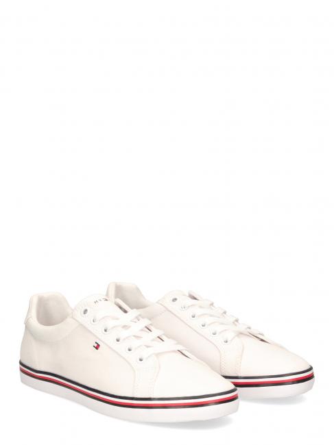 TOMMY HILFIGER ESSENTIAL TH Canvas sneakers white - Women’s shoes