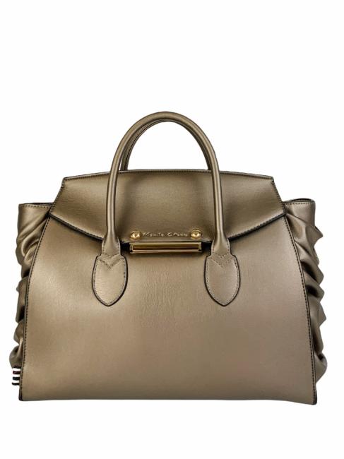 MANILA GRACE LIKO L Handbag with shoulder strap bronze - Women’s Bags