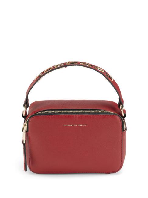 TOSCA BLU LAMPONE Mini bag in leather dark red - Women’s Bags