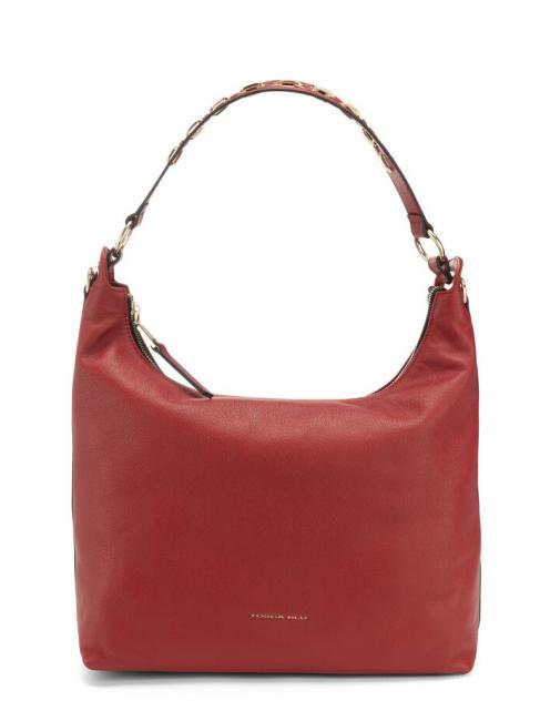 TOSCA BLU LAMPONE Leather sack bag dark red - Women’s Bags