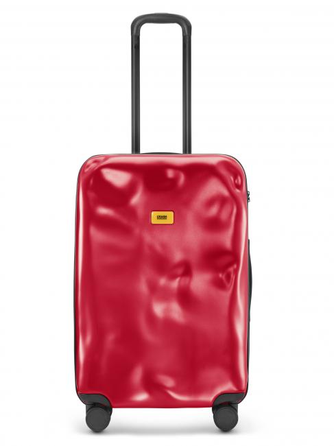 CRASH BAGGAGE ICON Medium size trolley red - Rigid Trolley Cases