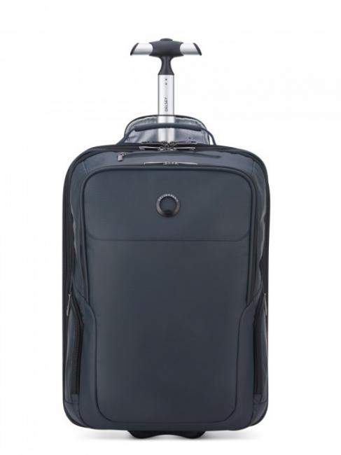 DELSEY PARVIS PLUS Hand luggage trolley backpack, 17 "pc holder GREY - Hand luggage