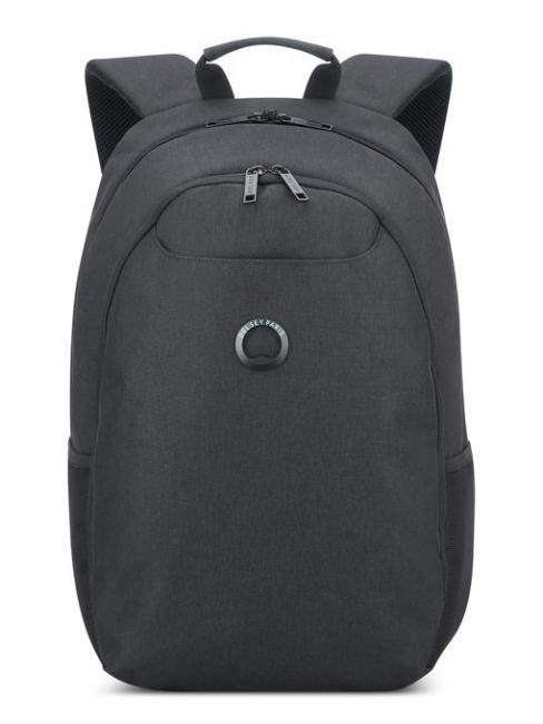 DELSEY ESPLANADE Backpack with two compartments, 15.6 "pc holder deep black - Laptop backpacks