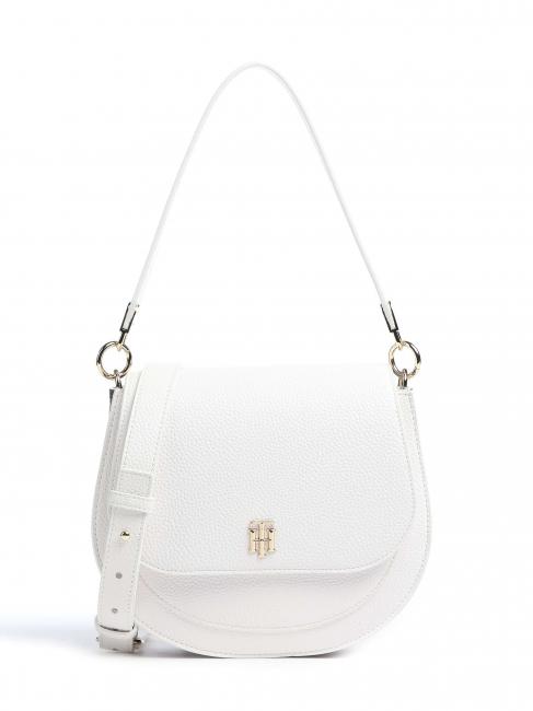 TOMMY HILFIGER TH ELEMENT Corp Shoulder bag, with shoulder strap white corporate - Women’s Bags