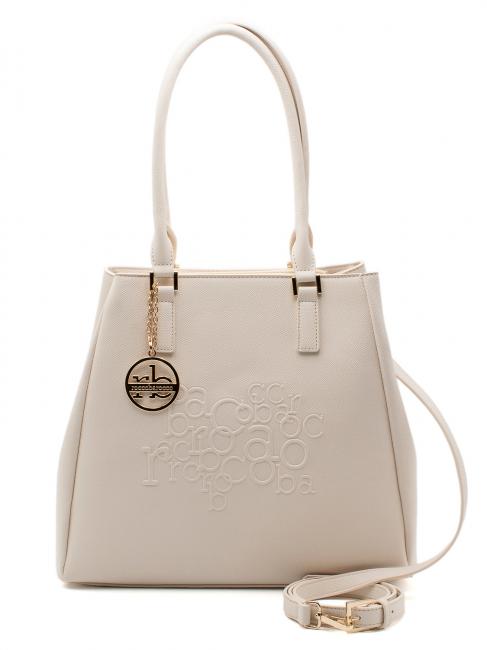 ROCCOBAROCCO CALIPSO Handbag with shoulder strap beige - Women’s Bags