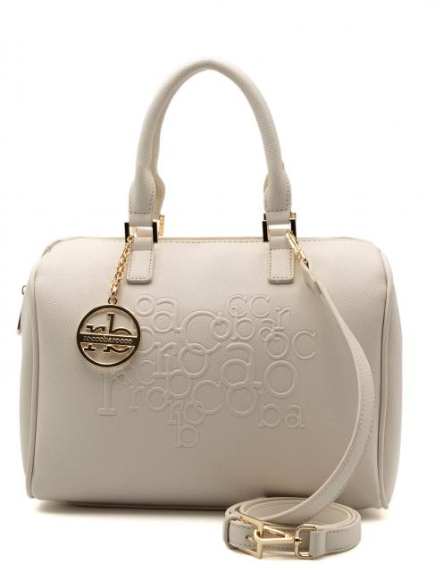 ROCCOBAROCCO NEREA Satchel bag with shoulder strap beige - Women’s Bags