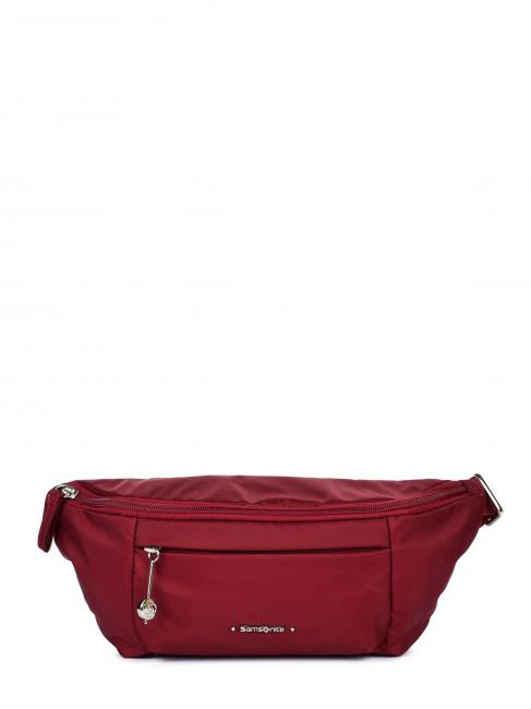 SAMSONITE MOVE 3.0 Waist bag with zip AUTUMN RED - Hip pouches