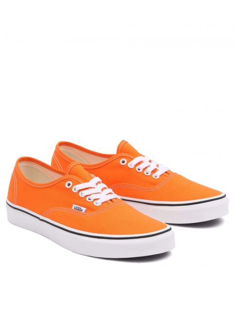 VANS AUTHENTIC Canvas sneaker orange tiger / tr - Unisex shoes