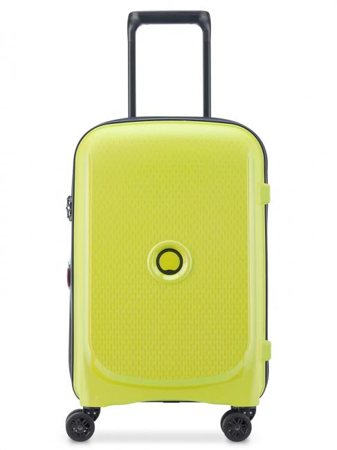 DELSEY BELMONT PLUS Hand luggage trolley, expandable chartreuse green - Hand luggage