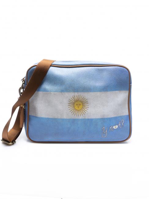 YNOT FLAG VINTAGE Shoulder reporter bag argentine - Women’s Bags