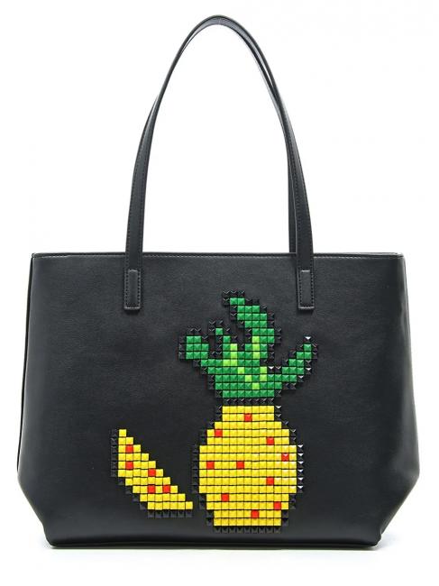 BRACCIALINI TUA SHINE Shoulder shopping bag Black - Women’s Bags