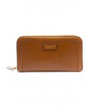 THE BRIDGE PANZANI Leather wallet dark cognac abb. gold - Women&rsquo;s Wallets - 1