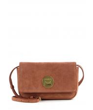 COCCINELLE BORSA MINI Shoulder mini bag in suede leather cinnam - Women&rsquo;s Bags - 1