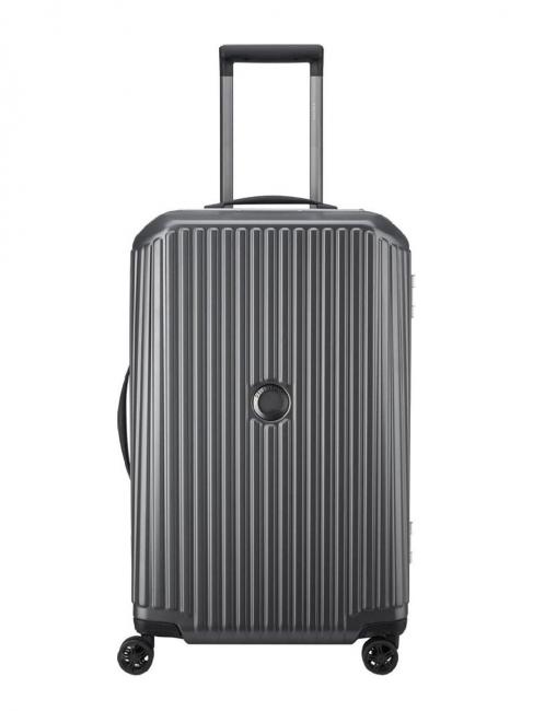 DELSEY SECURITIME Frame Medium Trolley antracite - Rigid Trolley Cases