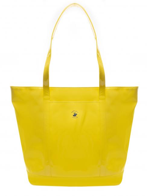 BEVERLY HILLS POLO CLUB MAYA BEACH Sea shopping bag yellow - Women’s Bags