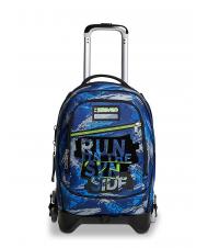 SEVEN 7.1 JACK Crafter Boy Trolley backpack with triple wheel, detachable Bluedeep - Backpack trolleys - 1