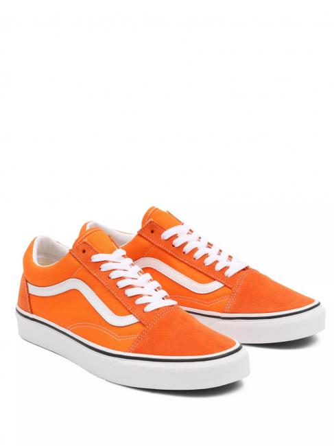 VANS OLD SKOOL  Canvas and suede sneaker orange tiger / tr - Unisex shoes