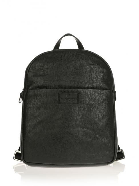 SPALDING VERMONT 13 "laptop backpack, in leather black - Laptop backpacks