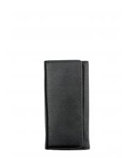 SPALDING WASHINGTON Leather key case black - Key holders - 1