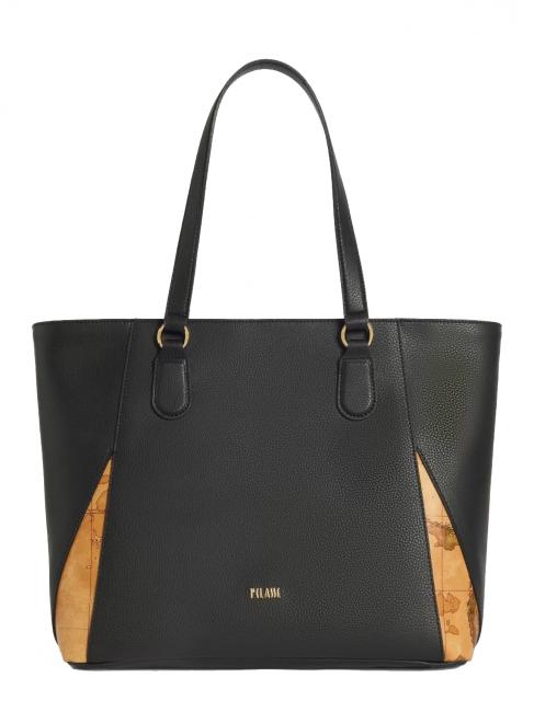 ALVIERO MARTINI PRIMA CLASSE DOLCE VITA Shopping Bag in leather Black - Women’s Bags