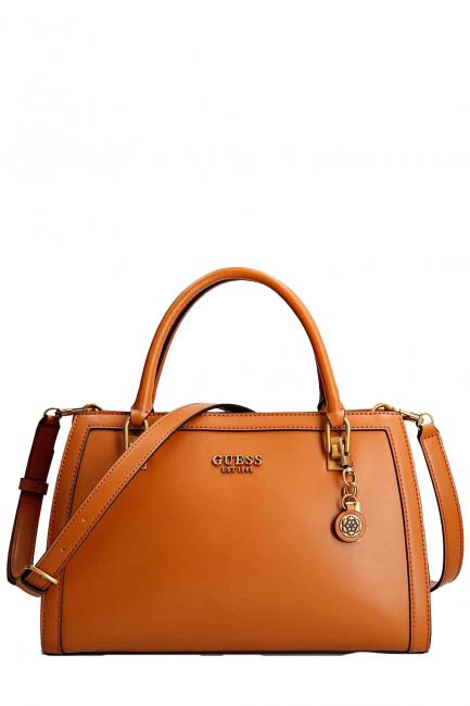 GUESS ABEY Handbag, with shoulder strap COGNAC - Women’s Bags