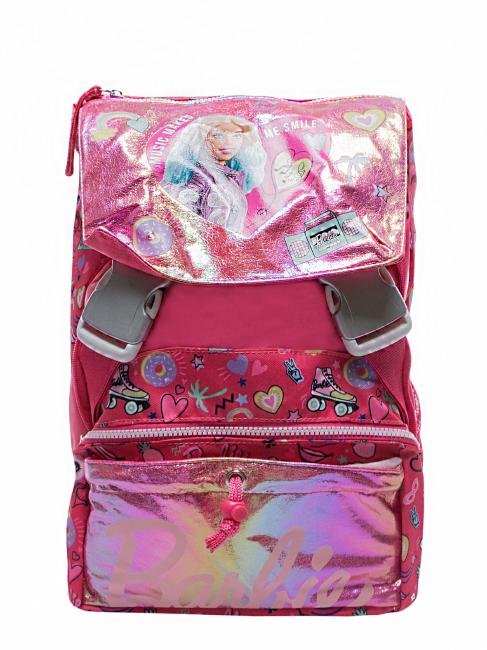 BARBIE POWER PASTEL Expandable backpack FUXIA - Backpacks & School and Leisure