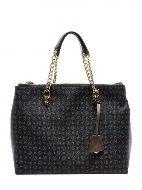 POLLINI HERITAGE  Bag with shoulder strap black bronze - Women’s Bags