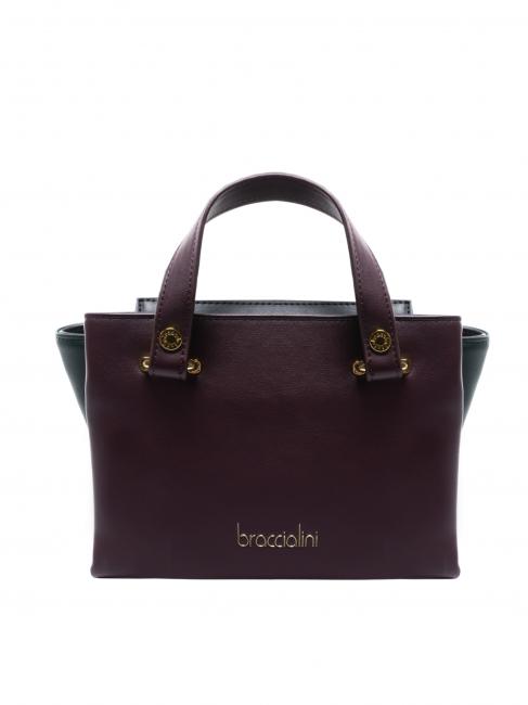 BRACCIALINI ASIA Handbag with shoulder strap multi / plum - Women’s Bags