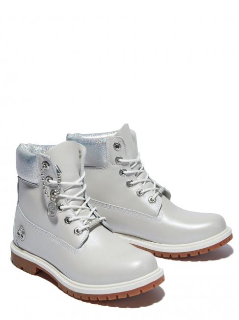 TIMBERLAND 6 INCH HERITAGE Leather ankle boots w pearl gray - Women’s shoes