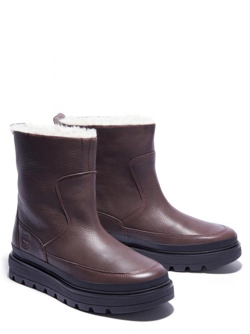 TIMBERLAND RAY CITY Pull On Leather ankle boots soil - Women’s shoes
