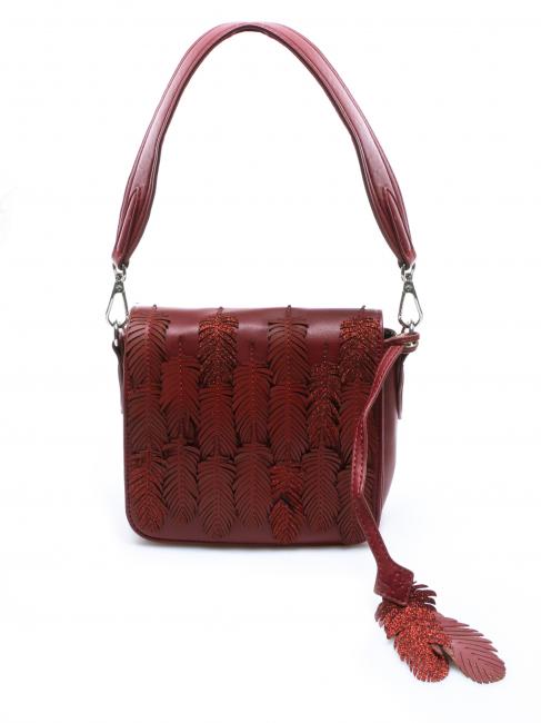 YNOT GLITTERY Shoulder mini bag, with shoulder strap RED - Women’s Bags
