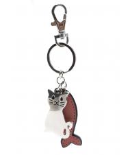 TOSCA BLU MIGNON Keychain with double charm brick - Key holders - 1