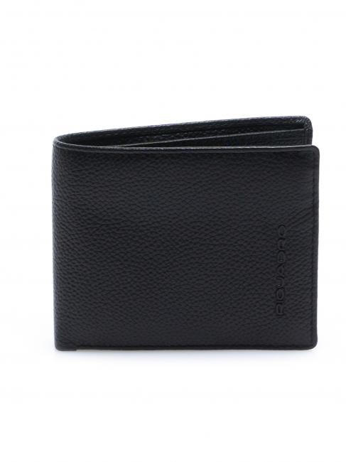 PIQUADRO X1 Leather wallet Black - Men’s Wallets